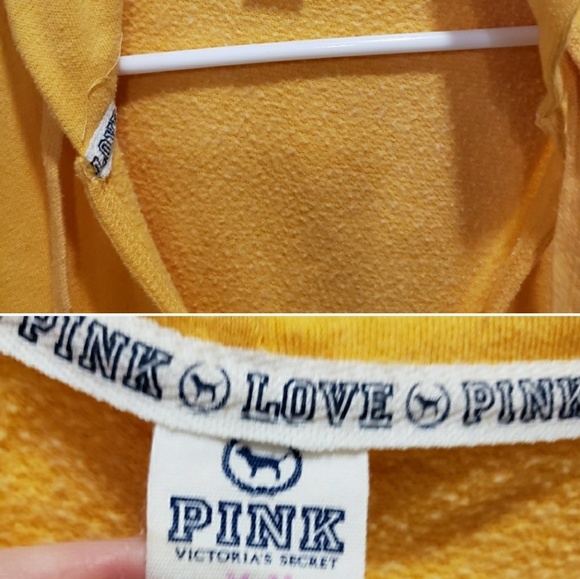 2 PINK Bundle Victoria's Secret Sweatshirt's -2 - Picture 6 of 6
